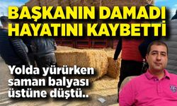 Saman balyalarının altında kalan kişinin ölüm anı