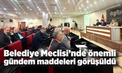 Belediye Meclisi toplandı: Gündem maddeleri komisyonlara sevk edildi