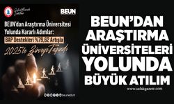 BEUN, Araştırma Üniversiteleri yolunda büyük atılım yaptı