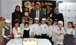 Bilecik’te minikler Kur’an’a geçmenin mutluluğunu yaşadı