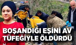 Av tüfeğiyle eski eşini öldürüp, yaşamına son verdi