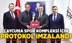 Çaycuma Spor Kompleksi için protokol imzalandı