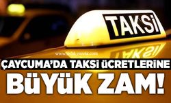 Çaycuma’da taksi ücretlerine büyük zam!