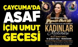 Çaycuma’da Asaf İçin Umut Gecesi: Kadınlar Matinesiyle DMD’ye Karşı Dayanışma