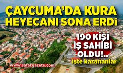 Çaycuma Kaymakamlığı’nda Personel Kura Heyecanı Sona Erdi