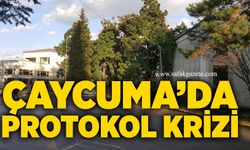 Çaycuma’da protokol krizi