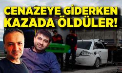 Cenazeye Giderken Feci Kazada Can Verdiler