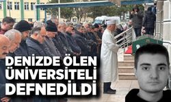 Denizde ölen üniversiteli Karabük’te defnedildi