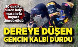 Dereye Düşen Genç Adam Kalp Masajıyla Kurtarıldı
