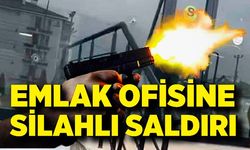 Emlak ofisine silahlı saldırı: Lüks cip ve iş yeri kurşunların hedefi oldu