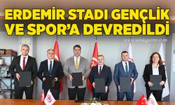 Erdemir Stadı Gençlik ve Spor’a devredildi