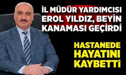 İl Müdür Yardımcısı Erol Yıldız Hayatını Kaybetti