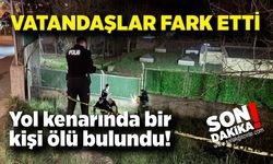 Yol kenarında bir kişi ölü bulundu