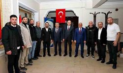 Esnaf odalarına tebrik ziyareti