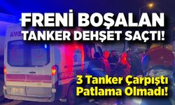 Freni Boşalan Tanker Zincirleme Kazaya Yol Açtı
