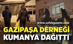 Gazipaşa Derneğinden ihtiyaç sahiplerine kumanya yardımı