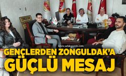 Gençlerden Zonguldak’a güçlü mesaj