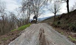 Gölyaka köylerinde yol bakım çalışmaları tamamlandı