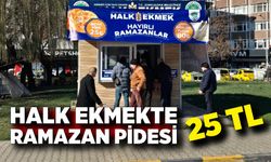 Zonguldak’ta Ramazan Pidesi 25 TL’den Halk Ekmek’te!