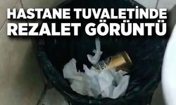 Hastane Tuvaletinde Alkol Kutuları Rezaleti