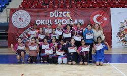 Düzce’de Hentbol Şampiyonları Belli Oldu