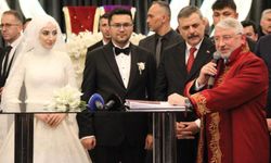 İçişleri Bakanı Mustafa Çiftçi, Çorum’da nikah şahidi oldu