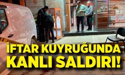 Pide kuyruğunda silahlı saldırı: 1 yaralı