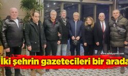 İki şehrin gazetecileri bir arada