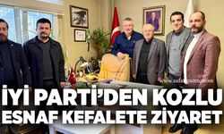 İYİ Parti’den Kozlu Esnaf Kefalete ziyaret