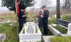 Jandarma’dan Şehit Kahveci Ailesine Ziyaret