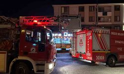 Kafenin mutfağında yanan yağ itfaiyeyi harekete geçirdi