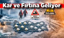 Yurt Genelinde Kuvvetli Yağış ve Kar Uyarısı