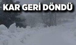 Soğuk Hava Etkisini Artırdı, Kar Geri Döndü