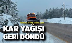 Yüksek kesimler beyaza büründü! Kartpostallık manzaralar oluştu