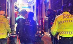 Erzurum’da Kar Kazası: Motokurye Yaralandı