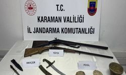 Karaman’da tarihi eser operasyonu: 6 tutuklama