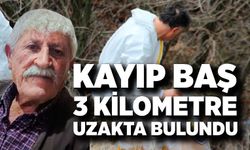 Kayıp Baş 3 Kilometre Uzakta Bulundu