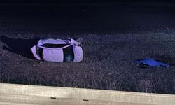 Otomobil şarampole yuvarlandı: 1 ölü, 1’i ağır 4 yaralı