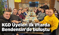 KGD Üyeleri ilk iftarda Bendensin'de buluştu