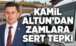 Kilimli Belediye Başkanı Kamil Altun’dan otobüs zamlarına sert tepki!