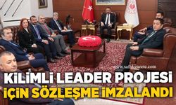 Kilimli LEADER Projesi için sözleşme imzalandı