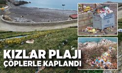Kızlar Plajı Çöplerle Kaplandı, Tepkiler Büyüyor