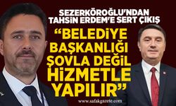 Köroğlu'ndan Tahsin Erdem'e sert çıkış: “Belediye başkanlığı şovla değil hizmetle yapılır”