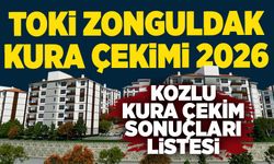 Kozlu TOKİ kura sonuçları belli oldu! İşte kazanan hak sahiplerinin listesi