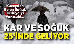 Yeni Soğuk Hava Dalgası Kapıda: Kar Geri Dönüyor