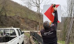 Çilimli ve Akçakoca’da Levha Seferberliği