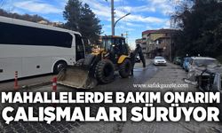 Mahallelerde bakım onarım çalışmaları sürüyor