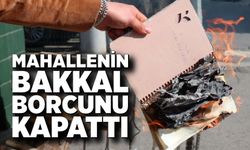 "Borçların hepsini kapatıyoruz" dedi, ödeyip dükkandan ayrıldı