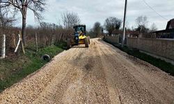 Malzemeli yol bakımı tamamlandı