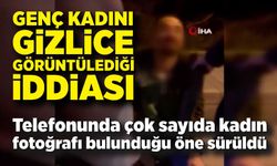 Genç kadını gizlice görüntülediği iddia edilen kişiye tekmeli tepki